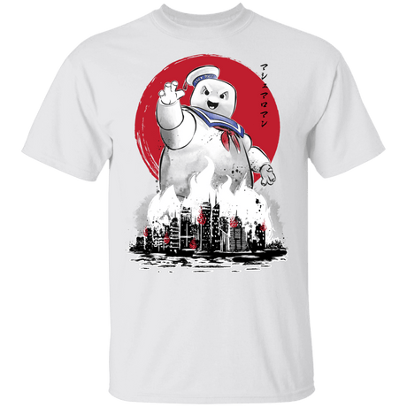 T-Shirts White / YXS Marshmallow Man sumi-e Youth T-Shirt