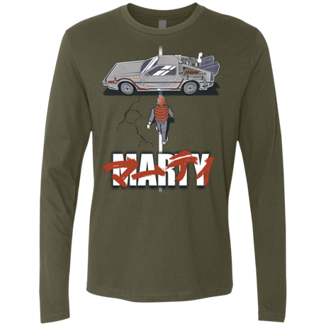 T-Shirts Military Green / Small Marty 2015 Men's Premium Long Sleeve