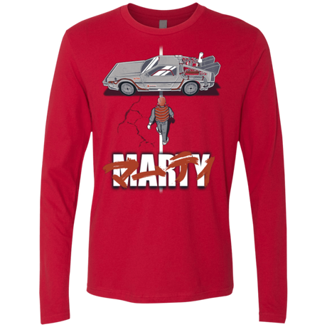 T-Shirts Red / Small Marty 2015 Men's Premium Long Sleeve