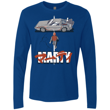 T-Shirts Royal / Small Marty 2015 Men's Premium Long Sleeve