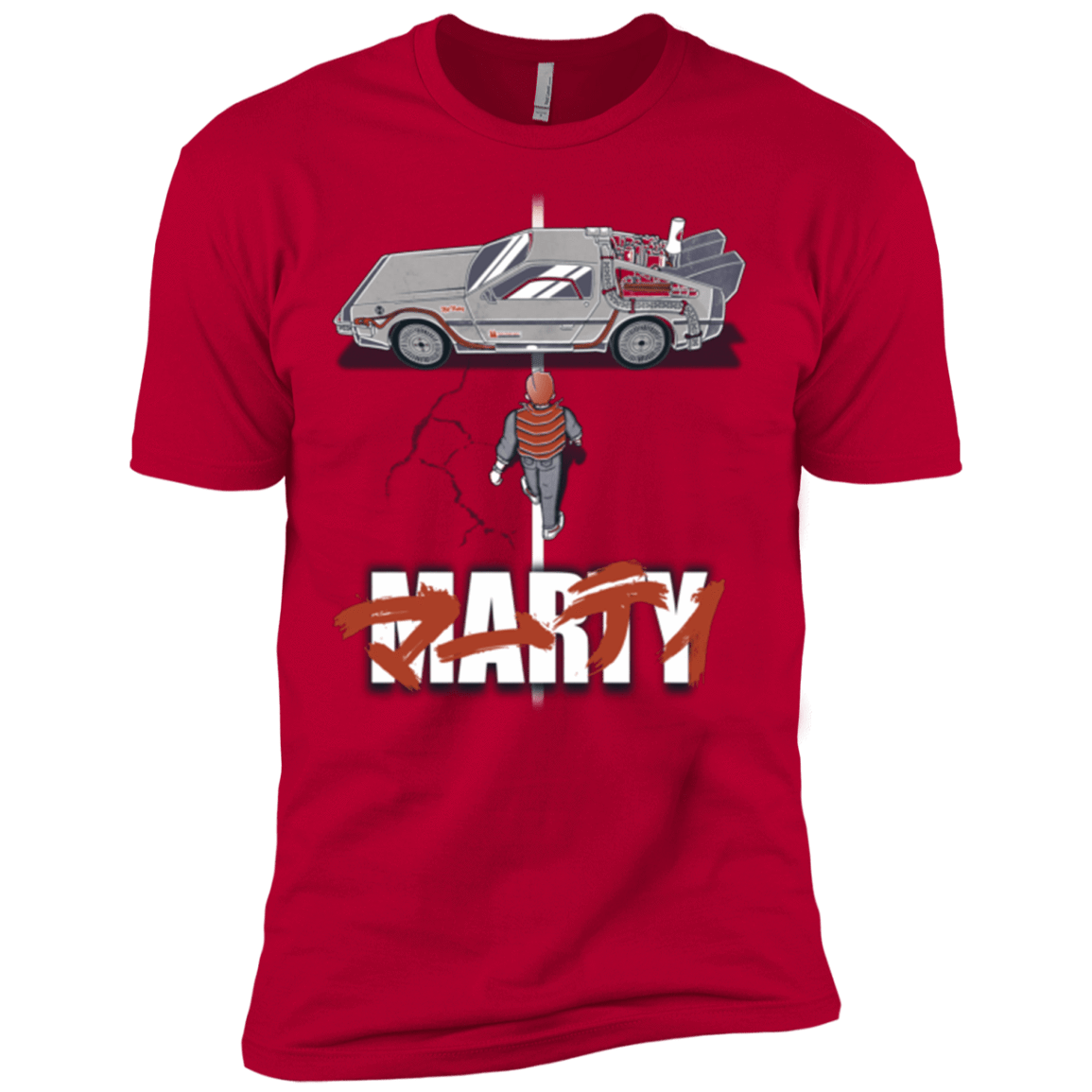 T-Shirts Red / X-Small Marty 2015 Men's Premium T-Shirt