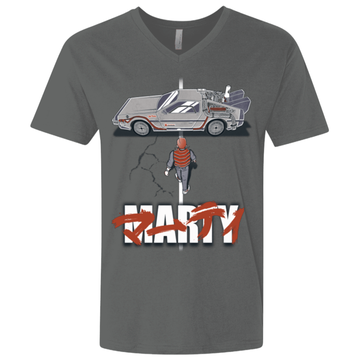 T-Shirts Heavy Metal / X-Small Marty 2015 Men's Premium V-Neck