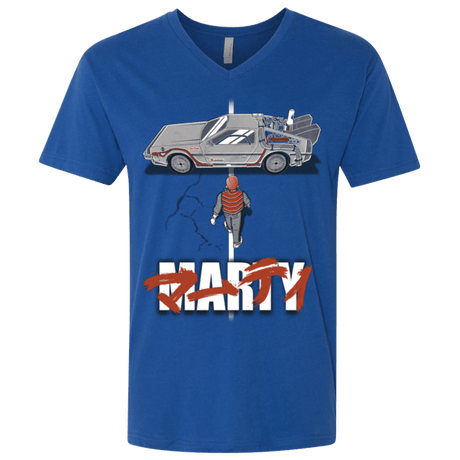 T-Shirts Royal / X-Small Marty 2015 Men's Premium V-Neck