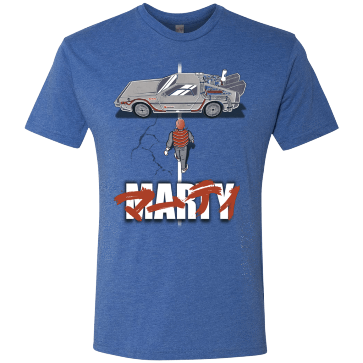 T-Shirts Vintage Royal / Small Marty 2015 Men's Triblend T-Shirt