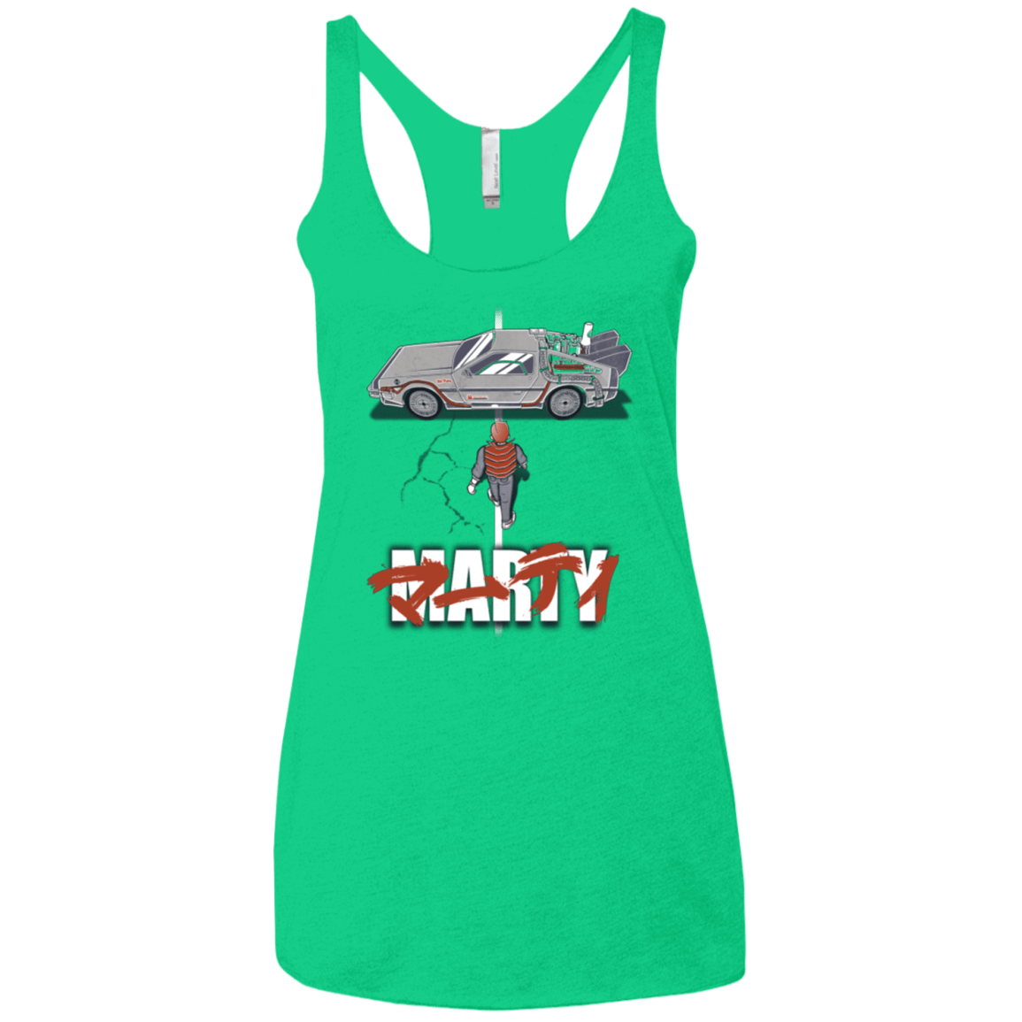 T-Shirts Envy / X-Small Marty 2015 Women's Triblend Racerback Tank