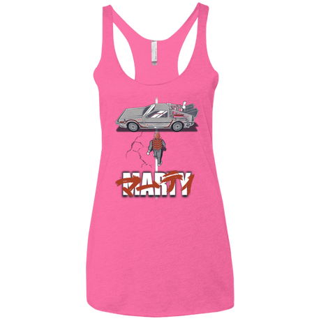 T-Shirts Vintage Pink / X-Small Marty 2015 Women's Triblend Racerback Tank
