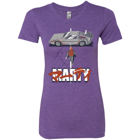 T-Shirts Purple Rush / Small Marty 2015 Women's Triblend T-Shirt