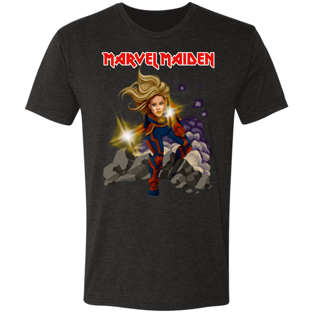 T-Shirts Vintage Black / S Marvel Maiden Men's Triblend T-Shirt