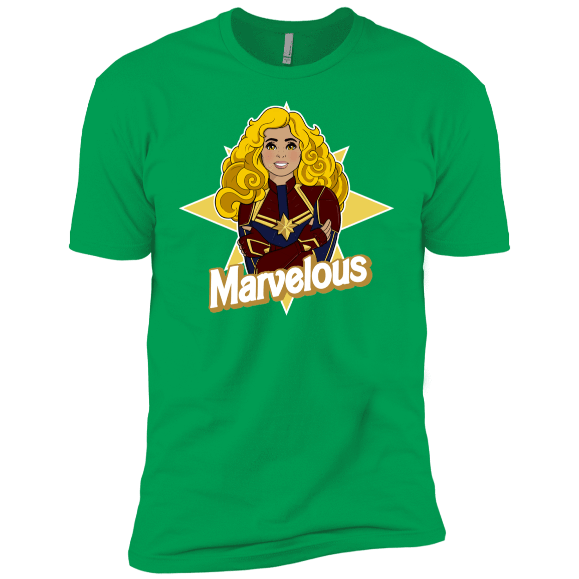 T-Shirts Kelly Green / YXS Marvelous Boys Premium T-Shirt