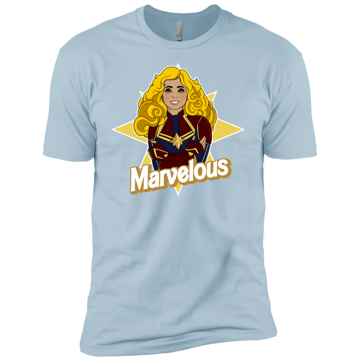 T-Shirts Light Blue / YXS Marvelous Boys Premium T-Shirt