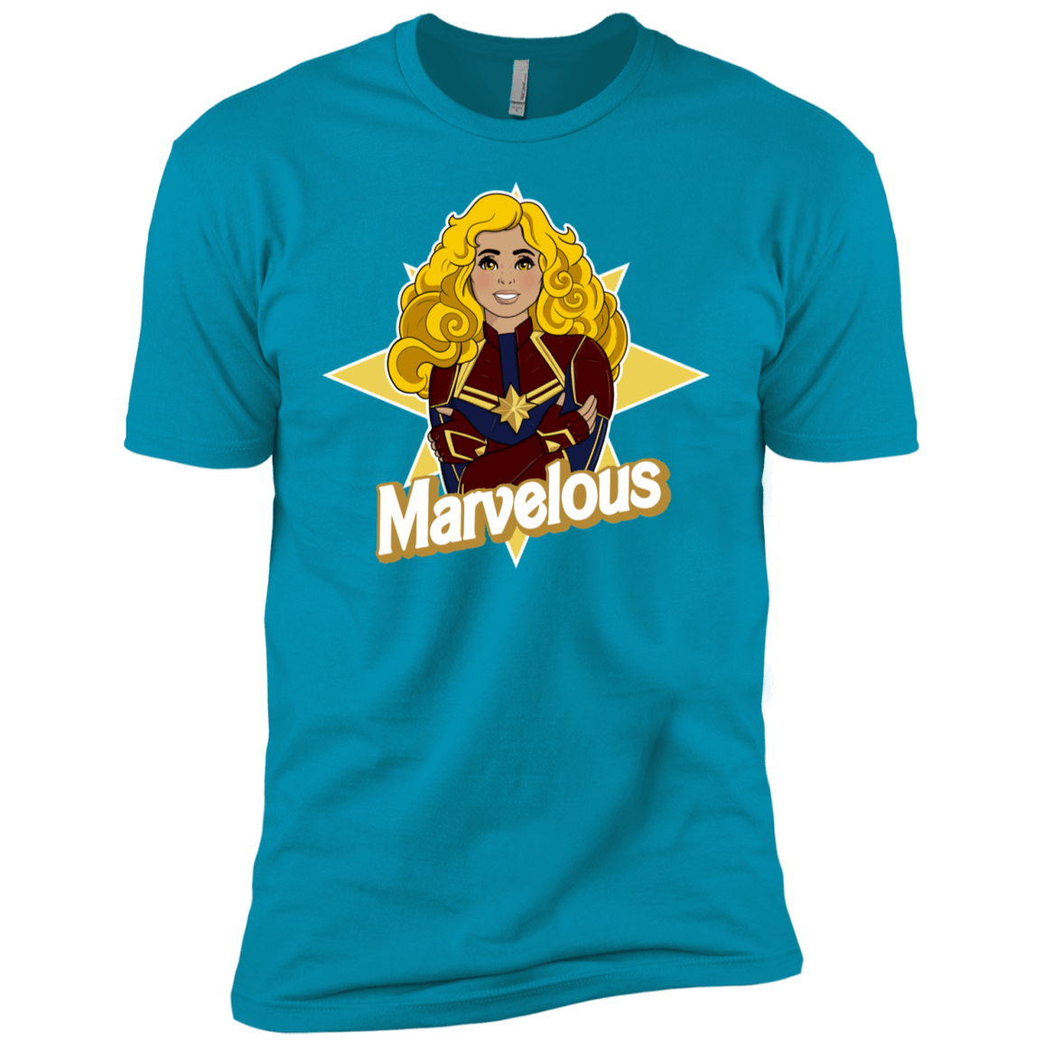 T-Shirts Turquoise / YXS Marvelous Boys Premium T-Shirt