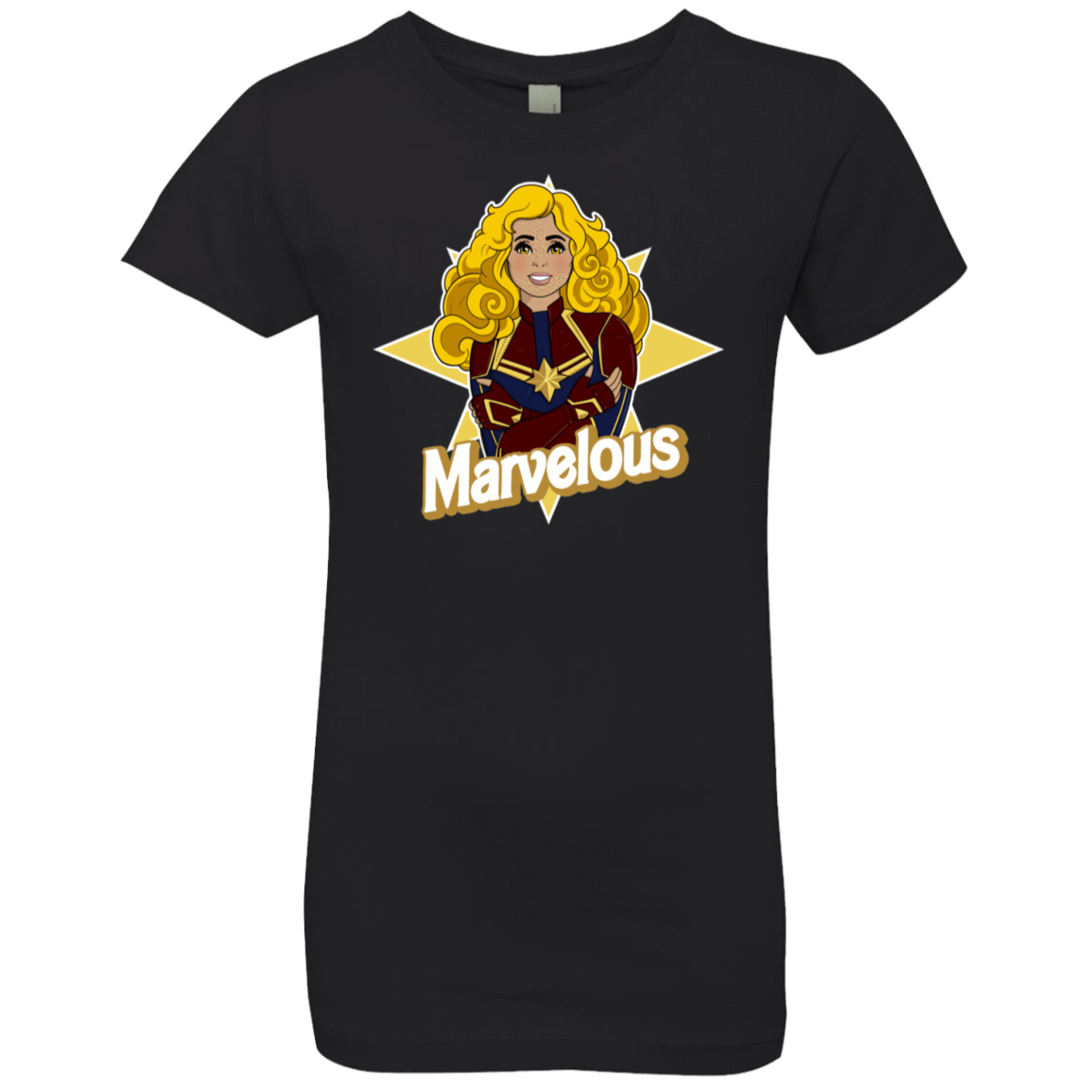 T-Shirts Black / YXS Marvelous Girls Premium T-Shirt