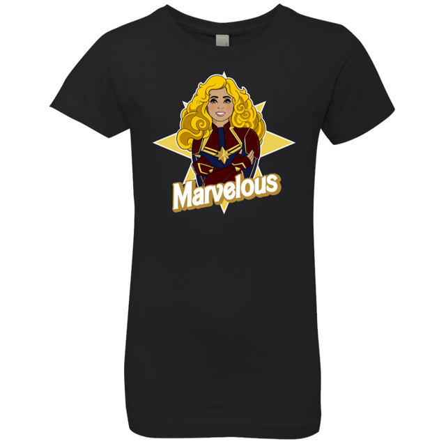 T-Shirts Black / YXS Marvelous Girls Premium T-Shirt