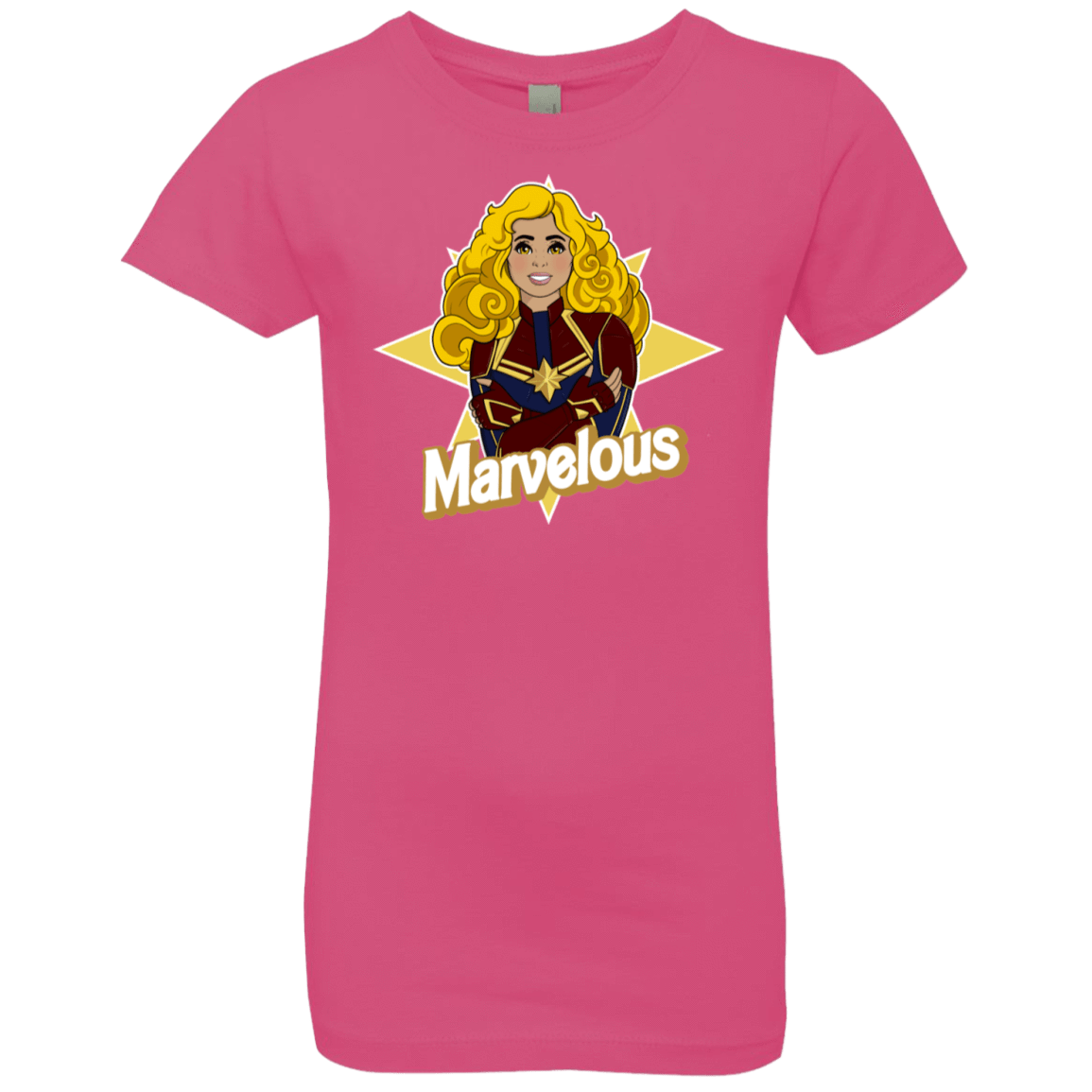 T-Shirts Hot Pink / YXS Marvelous Girls Premium T-Shirt