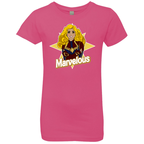 T-Shirts Hot Pink / YXS Marvelous Girls Premium T-Shirt