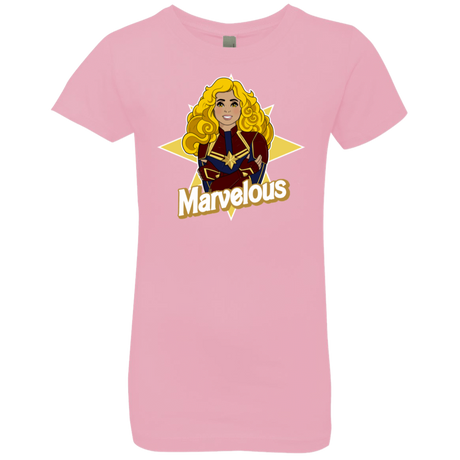 T-Shirts Light Pink / YXS Marvelous Girls Premium T-Shirt