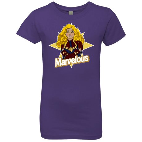 T-Shirts Purple Rush / YXS Marvelous Girls Premium T-Shirt