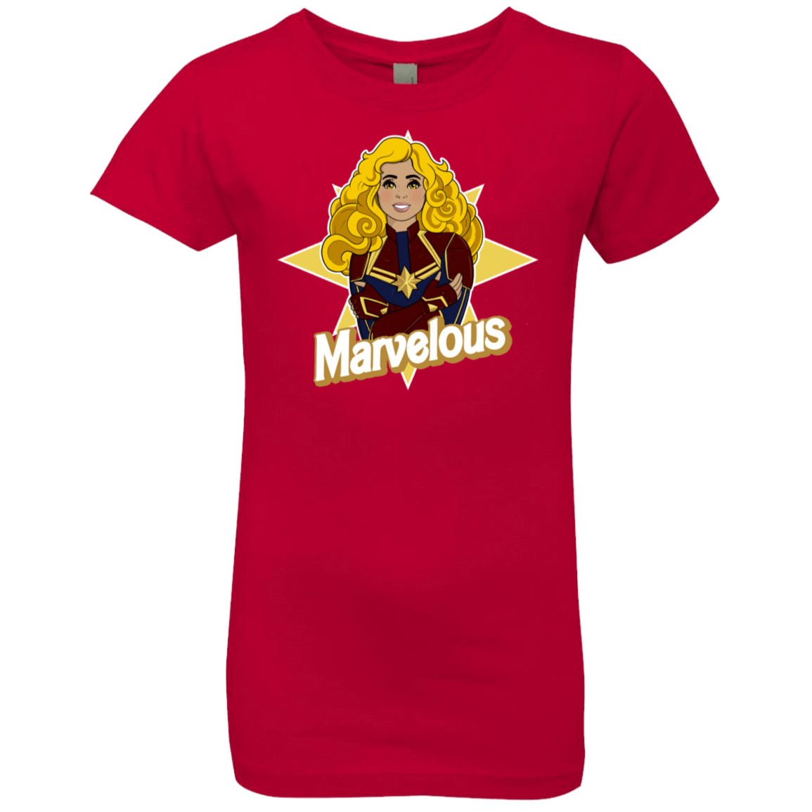 T-Shirts Red / YXS Marvelous Girls Premium T-Shirt