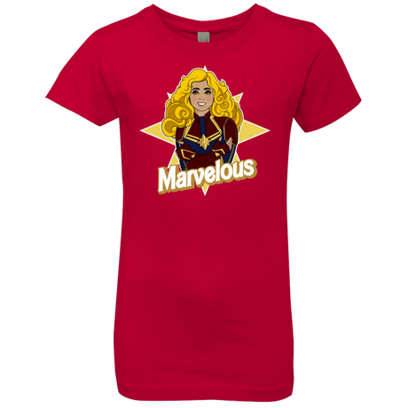 T-Shirts Red / YXS Marvelous Girls Premium T-Shirt