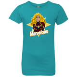 T-Shirts Tahiti Blue / YXS Marvelous Girls Premium T-Shirt