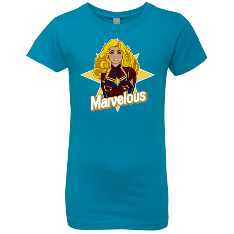 T-Shirts Turquoise / YXS Marvelous Girls Premium T-Shirt