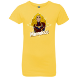 T-Shirts Vibrant Yellow / YXS Marvelous Girls Premium T-Shirt