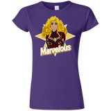 T-Shirts Purple / S Marvelous Junior Slimmer-Fit T-Shirt