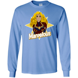 T-Shirts Carolina Blue / S Marvelous Men's Long Sleeve T-Shirt