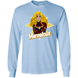 T-Shirts Light Blue / S Marvelous Men's Long Sleeve T-Shirt