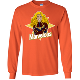 T-Shirts Orange / S Marvelous Men's Long Sleeve T-Shirt