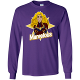 T-Shirts Purple / S Marvelous Men's Long Sleeve T-Shirt