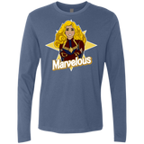 T-Shirts Indigo / S Marvelous Men's Premium Long Sleeve