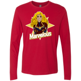 T-Shirts Red / S Marvelous Men's Premium Long Sleeve