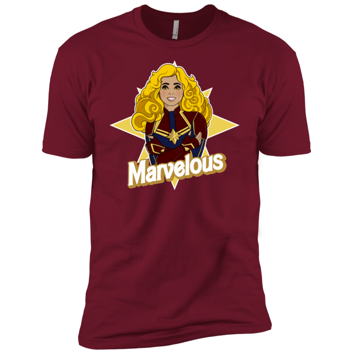T-Shirts Cardinal / X-Small Marvelous Men's Premium T-Shirt