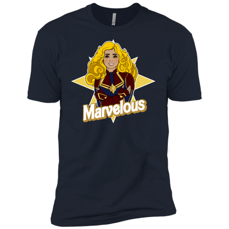 T-Shirts Midnight Navy / X-Small Marvelous Men's Premium T-Shirt