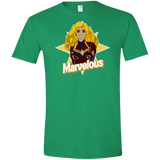 T-Shirts Heather Irish Green / S Marvelous Men's Semi-Fitted Softstyle