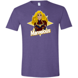 T-Shirts Heather Purple / S Marvelous Men's Semi-Fitted Softstyle