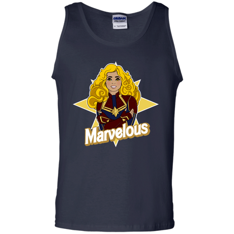 T-Shirts Navy / S Marvelous Men's Tank Top