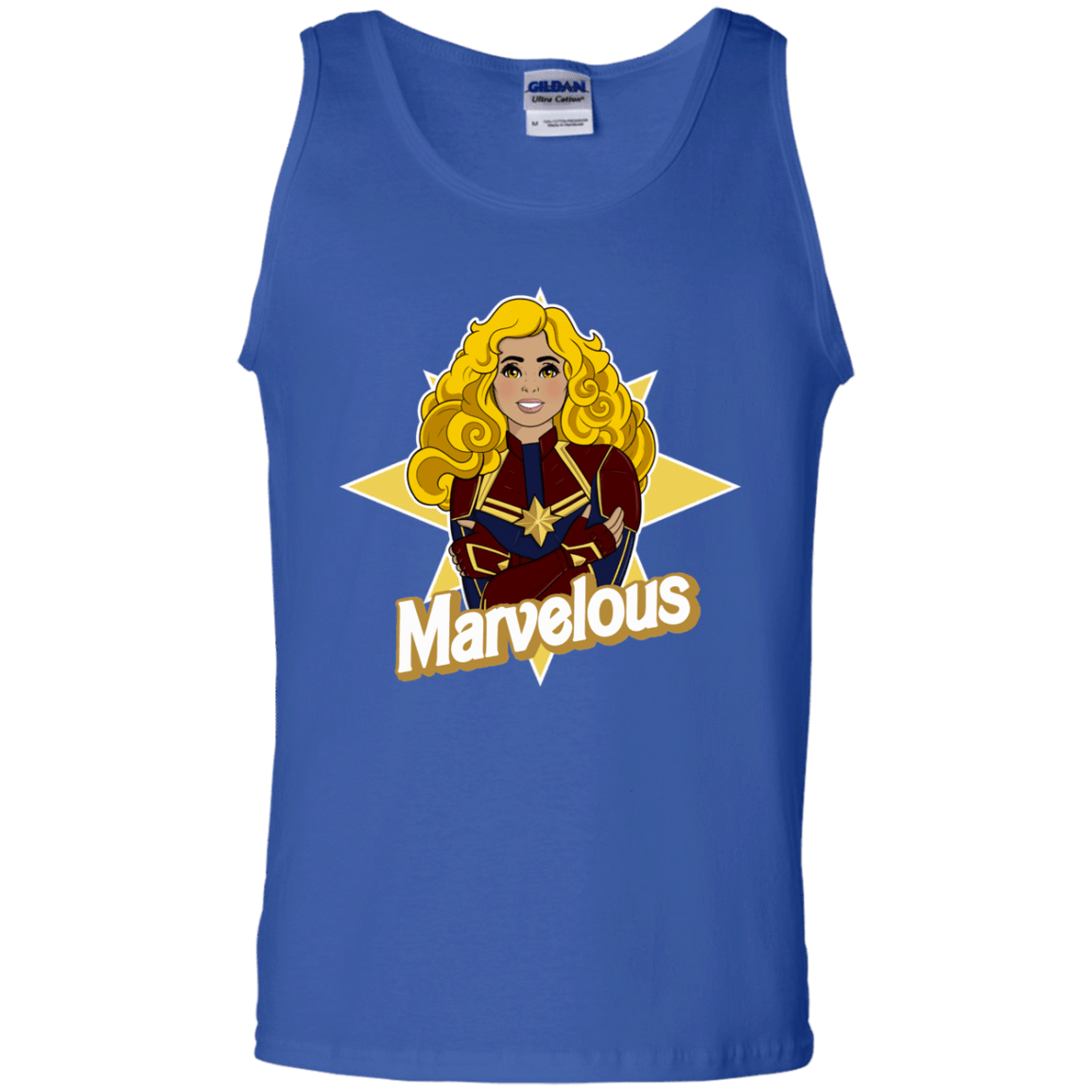 T-Shirts Royal / S Marvelous Men's Tank Top