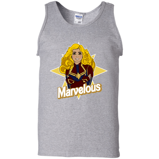 T-Shirts Sport Grey / S Marvelous Men's Tank Top