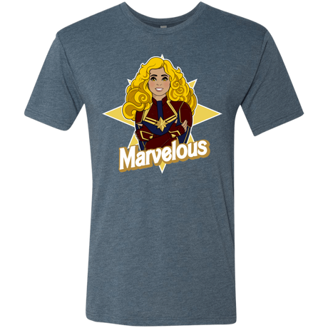 T-Shirts Indigo / S Marvelous Men's Triblend T-Shirt