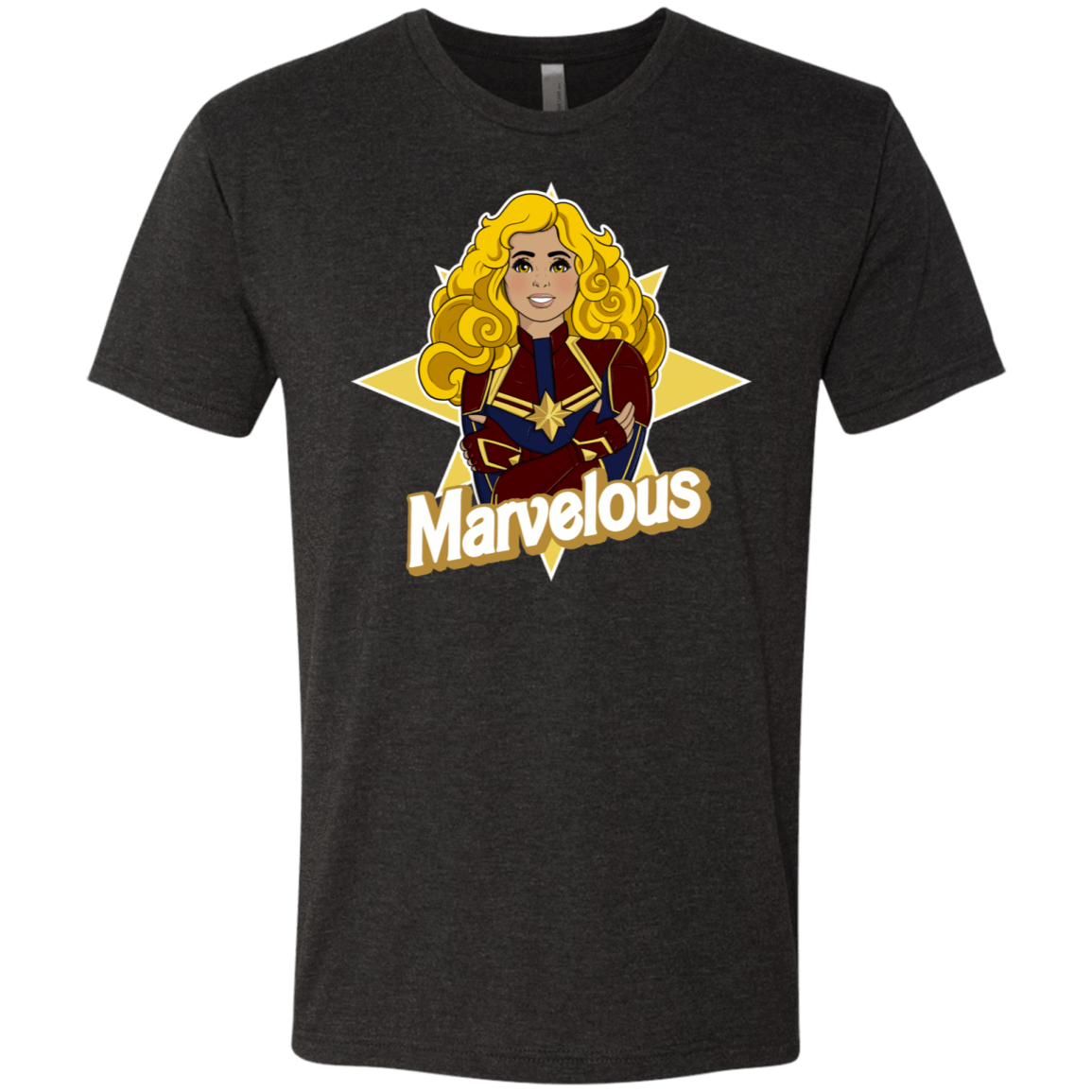 T-Shirts Vintage Black / S Marvelous Men's Triblend T-Shirt