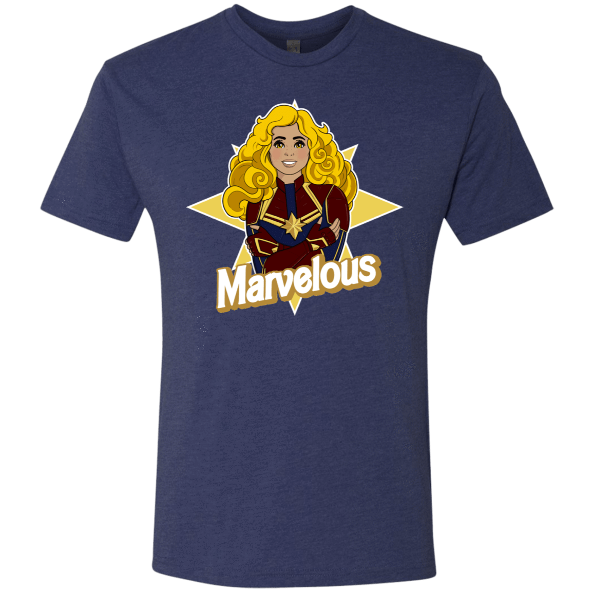 T-Shirts Vintage Navy / S Marvelous Men's Triblend T-Shirt