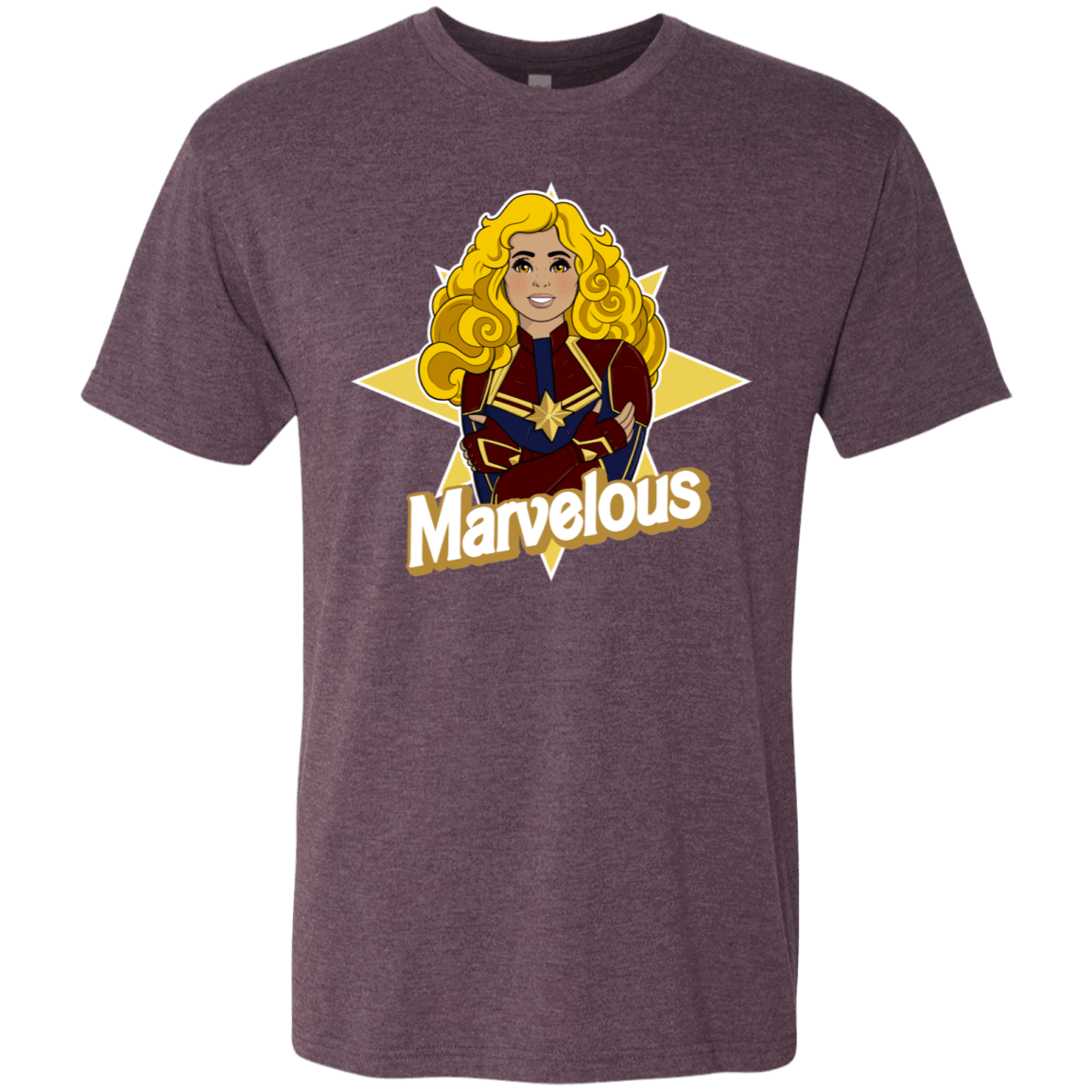 T-Shirts Vintage Purple / S Marvelous Men's Triblend T-Shirt