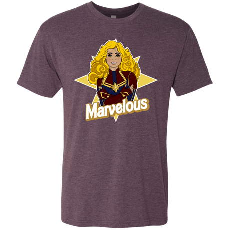 T-Shirts Vintage Purple / S Marvelous Men's Triblend T-Shirt