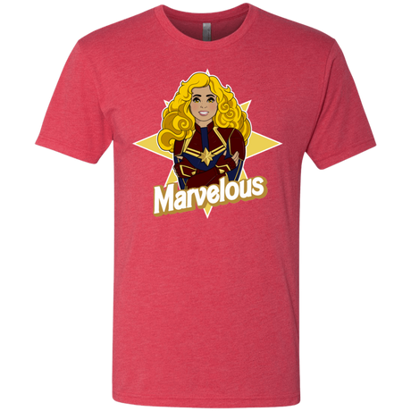 T-Shirts Vintage Red / S Marvelous Men's Triblend T-Shirt