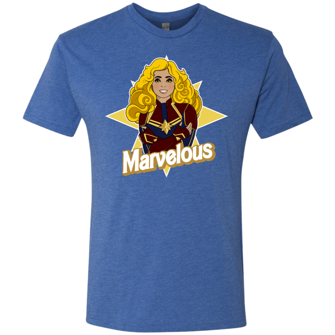 T-Shirts Vintage Royal / S Marvelous Men's Triblend T-Shirt