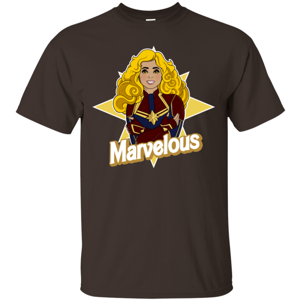 T-Shirts Dark Chocolate / S Marvelous T-Shirt