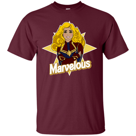 T-Shirts Maroon / S Marvelous T-Shirt