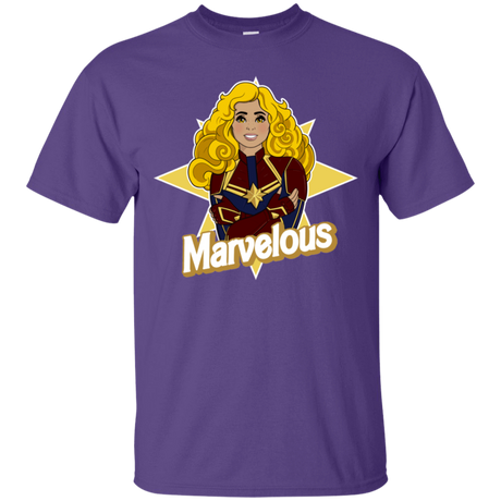 T-Shirts Purple / S Marvelous T-Shirt